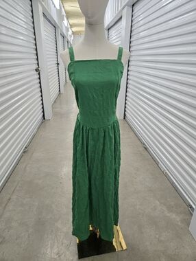 Green sun dress